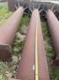 10 TON x 360 FT LONG FREE-STANDING CRANE RUNWAY SYSTEM: RAIL, I-BEAMS, AND UPRIGHTS: YOBRO 25872
