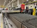 USED KOIKE 10' X 100' CO2 PLATE LASER WITH (2) 4,000 WATT RESONATORS, Year: 2007