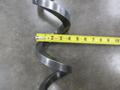 Used Haas 84" x 3.75" Chip Auger Screw, 1.875" Female Connection