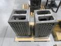 500mm Pallet (2pcs), 16" x 16" Square Tombstone with Mounting Grid of Pin and Threaded Holes, Pocketed to Lighten- Auction Item