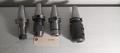 4x Cat40 Cat 40 Taper Tool Holders Jacobs ER Collet 1.25″  Weldon Flat ER20