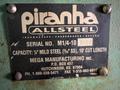 10' X 1/4" PIRANHA M1/4-10 HYDRAULIC SHEAR. STOCK # 0342325