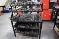 Press Brake Dies and Lower Die Holders for Amada Press Brakes on Welded Steel Shelving- Auction Item
