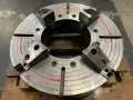 32” PRATT BURNERD ATLAS 4 Jaw Chuck Steel Hollow Spindle 14-1/2” Bore #5573