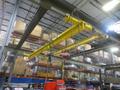 Overhead Shop Crane - Approx 34&#039; X 24&#039; area with (2) Single Girder Underslung Bridges, 1-CM Lodestar 1/2 Ton &amp; 1-Duff Lynx 1/2 Ton Electric Hoists- Auction Item