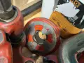 RIDGID PIPE THREADER  W/ TOOLING  -  400