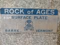 8&#039; X 4&#039; X 14&quot; ROCK OF AGES PRECISION LAYOUT INSPECTION GRANITE TABLE: STOCK #23787