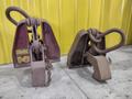 (2) 15 TON CLAMPCO MODEL F15 GIRDER WIDE FLANGE BEAM LIFTING CLAMPS: STOCK #22982