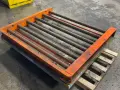 SOUTHWORTH 2000 LBS POWERED ROLLER CONVEYOR LIFT TABLE
