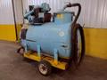 200 GALLON YELLOW BELLIED KOHLER GAS POWERED ROLLING HYDRAULIC OIL VACUUM SUMP SUCKER CART: STOCK #16072
