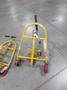 Manual Furniture Moving Dollies, Heavy Duty 1320 lb Capacity, 12" Lift with Swiveling Casters and Ratchet Straps- Auction Item