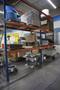 Pallet Racking: (3) 14'H x 42" Uprights, Teardrop Style, (3) 9' Shelves, (3) 8' SHelves, Wire Decking - NO CONTENTS- Auction Item