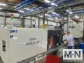 200 TON 13 OZ TOYO MODEL TM-200H INJECTION MOLDING MACHINE MFG 2000