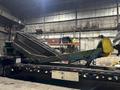 20&#039; LONG X 24” WIDE STEEL BELT POWERED INCLINED PARTS CONVEYOR: STOCK #20816