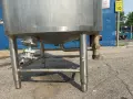 WALKER STAINLESS 400 GALLONS S/S JACKETED MIXING TANK   -  MIX
