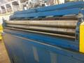 72" WIDE X .060" EGAN PRESS PARTNER  MODEL #S25-872 8 ROLL POWERED COIL STRAIGHTENER : STOCK #13907