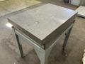 24" X 36" X 8" THICK CTEK TWO LEDGE GRANITE SURFACE PLATE  &amp; STAND: STOCK #81130