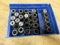 TG-100 Split Collets, (30 pcs) Assorted Diameters- Auction Item