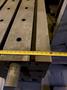 24" WIDE X 128" LONG X 36" TALL T-SLOTTED BOX TYPE HEAVY DUTY RISER SET(3X TOTAL). STOCK #0548726