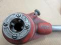 Rigid Large Pipe Cutter and Pipe Threading Ratchet and Dies, 1/2&quot;, 3/4&quot;, 1&quot;- Auction Item