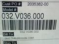 VERSAMATIC PNEUMATIC LIQUID LEVEL CONTROL  -  032.V036.000