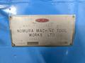 4" NOMURA P-100WP TABLE TYPE HORIZONTAL BORING MILL. STOCK # 0755926