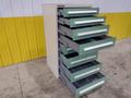 8 DRAWER VIDMAR INDUSTRIAL STORAGE CABINET 30" X 27.5" X 59": STOCK #21549 (18 AVAILABLE)