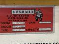 3 TON x 64&quot; x 26-70&quot; BUSHMAN MODEL #5500 ADJUSTABLE SHEET LIFTER: STOCK #22771