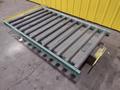 4,000 LBS X 60" X 30" SOUTHWORTH HYDRAULIC SCISSOR LIFT TABLE WITH 60X42 ROLLER CONVEYOR TOP, 110 VOLT: STOCK #20915