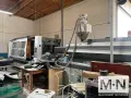 650 TON 108 OZ  NANRONG MODEL TNR650LCD INJECTION MOLDING MACHINE MFG 1999