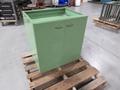 Metal 2 Door Low Profile 9 Shelf Storage Cabinet **No Top**- Auction Item
