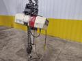 3 TON COFFING MODEL #EC6010 ELECTRIC CHAIN HOIST WITH TROLLEY: STOCK #23146