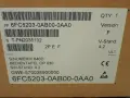 SIEMENS SINUMERIK SLIMLINE OPERATOR PANEL, FACTORY SEALED  -  6FC5203-0AB00-0AA0