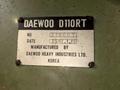 DAEWOO MODEL #D11ORT HORIZONTAL BORING MILL: YOBRO #25782