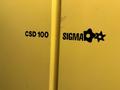 2018 Kaeser model CSD 100 sigma air cooled air compressor s/n 1289, 100 hp, 494 cfm, 11,545 run hours, 8,351 load hours