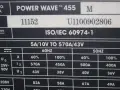 LINCOLN 450 AMP WELDER  -  POWER WAVE 455 M