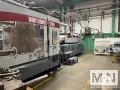 1100 TON 139 OZ VAN DORN MODEL 1100-6800 CALIBER INJECTION MOLDING MACHINE MFG 2001