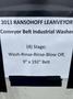 9&quot; X 192&quot; RANSOHOFF LEANVEYOR FOUR STAGE (WASH/RINSE/RINSE/BLOW OFF) WASHER. STOCK # 1113425.