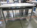 Shipping Table, Heavy Duty Metal with Laminate Top- Auction Item