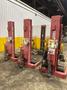 (6) 15,000 LBS ROTARY MODEL #HP615-100 AUTOMOTIVE COLUMN LIFT JACKS: YOBRO #24527