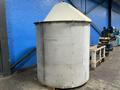 72” DIAMETER, 72” H TANK STAINLESS STEEL TANK WITH MIXER