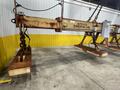 53 TON (107,500 LBS) BUSHMAN MODEL #MT420 TELESCOPING MAGNETIC SPREADER LIFTING BEAM  W/ OHIO MAGNETICS DIESEL GENERATOR: STOCK #20420