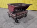 39&quot; X 38&quot; X 30&quot; ROLLING SHOP DUMP HOPPER: STOCK #19361