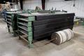 42" WIDE x 100 FEET ROACH POWER DRIVEN ROLLER / BELT CONVEYOR: YOBRO #24711
