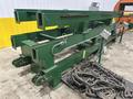 SWEED LOAD CLAMP &amp; TURNER / PACMAN FLIPPER SYSTEM WITH POWERED INFEED &amp; OUTFEED CONVEYORS: STOCK #22075