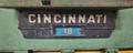 10&#039; X 1/4&quot; CINCINNATI 1810 MECHANICAL POWER SQUARING SHEAR: STOCK #80172