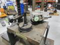Kennametal Tool Presetting Table On Heavy Duty Steel Table; Starrett Micrometers, Federal Dial Indicators- Auction Item