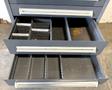 Vidmar Storage Cabinet, 10 Drawer, 30"W x 27-3/4"D x 59"H