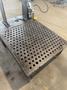 60" X 60" ACORN WELDING TABLE WITH STAND &amp; HYYDRAULIC PRESS. STOCK # 0878726