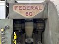 60 TON FEDERAL MODEL #60 OBI PUNCH STAMPING PRESS, 4" STROKE: STOCK #20995